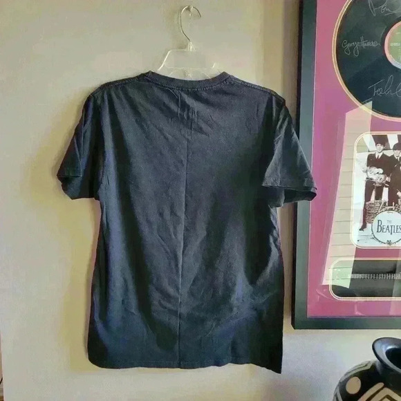 Naruto Shippuden Mens 2002 Size Medium Black T Shirt Y2K Ripple Junction Anime - Picture 2 of 10